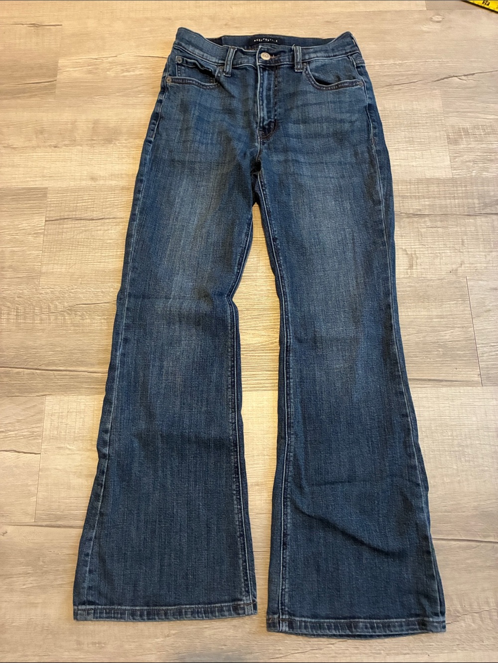 Aeropostale Dark Blue Flared Women’s Jeans